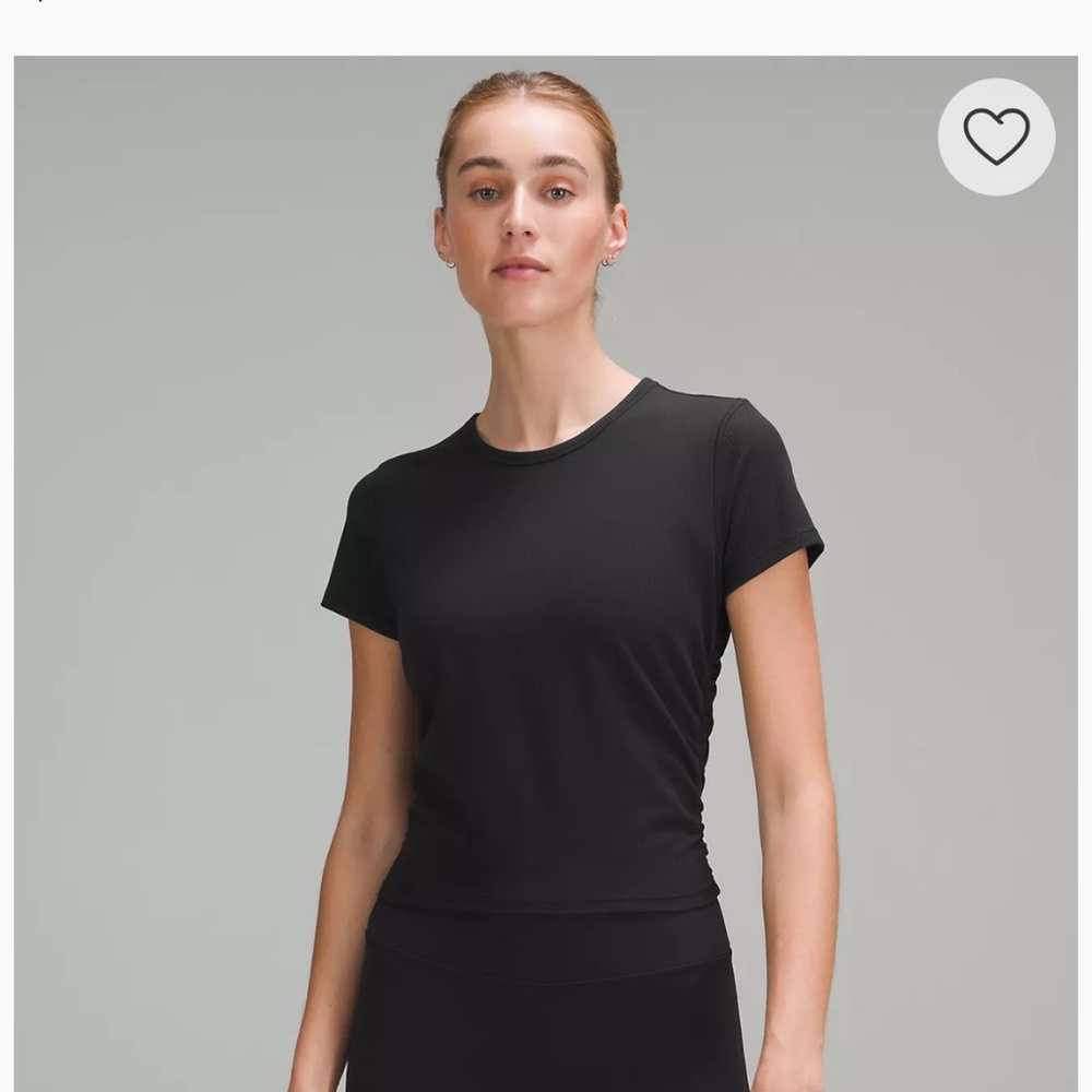 Lululemon All It Takes Ribbed Nulu Top - Women’s Black (sz 6)